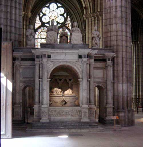 Grabmal von Francois I. und Claude de France
