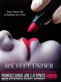 Plakat von 'Six feet under'