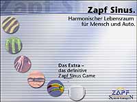 Screenshot der Zapf-Garagen-CD.